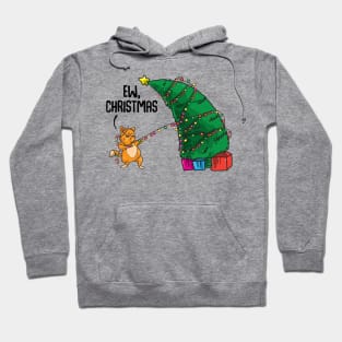 Cats Hate Christmas. Funny Ugly Christmas Sweatshirt. Hoodie